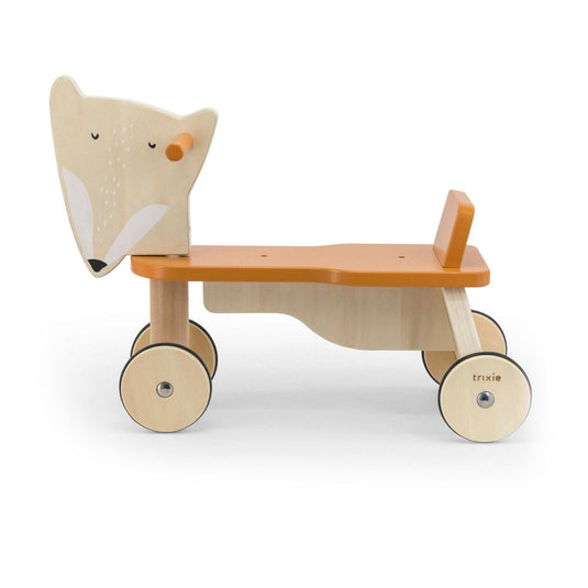 Trixie houten loopfiets - mr. fox