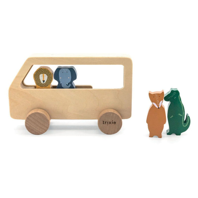 Afbeelding laden in galerijviewer, Trixie houten dierenbus, 5dlg.
