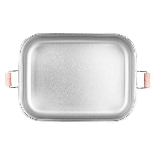 Trixie brooddoos klein - mrs. rabbit - rsv lunchbox voor kinderen - makkelijk te openen broodtrommel - roze