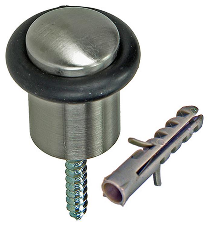 Afbeelding laden in galerijviewer, Mack 1047631 - deurstop cilindermodel inox look ø 20h30 mm 1 st pc | 6 stuks
