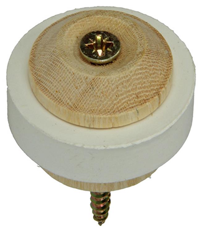Afbeelding laden in galerijviewer, Mack 1047644 - deurstop met rubber hout ø 35 mm 1 st pc | 6 stuks
