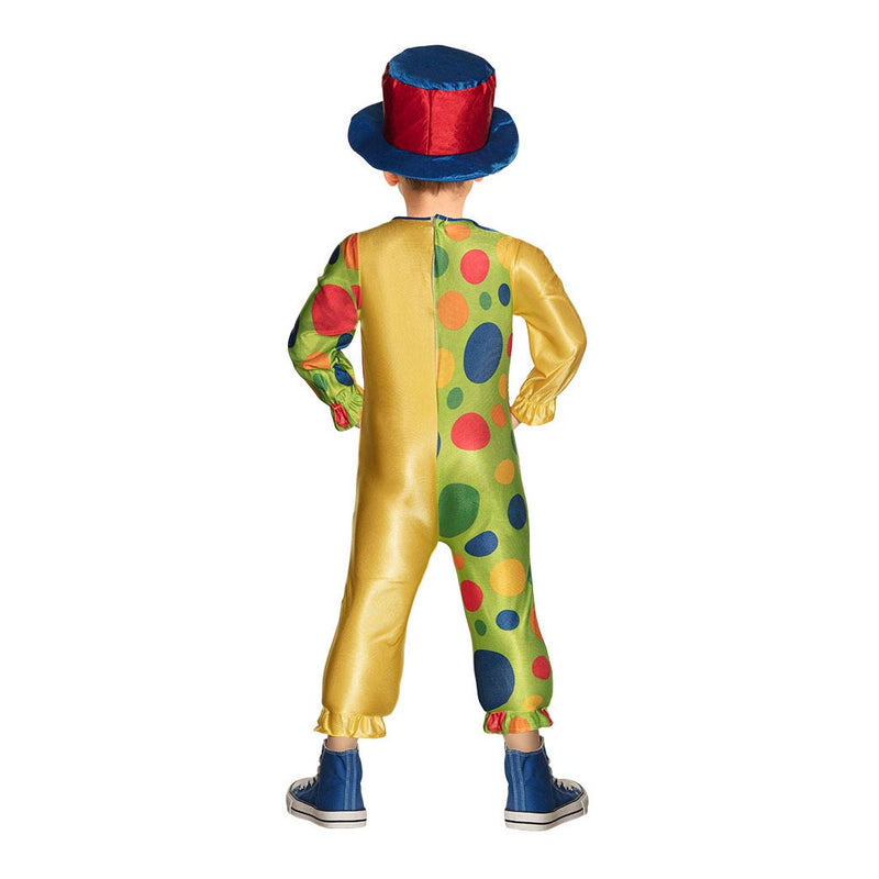 Afbeelding laden in galerijviewer, Boland kinderkostuum clown, 3-4 jaar

