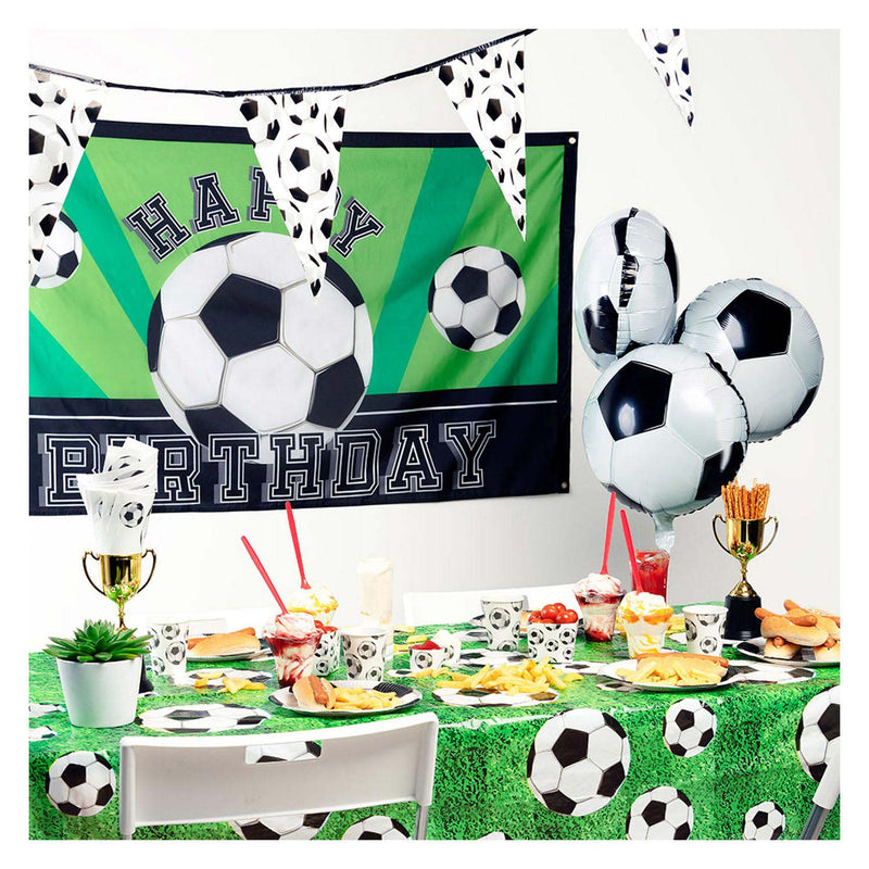 Afbeelding laden in galerijviewer, Boland vlag voetbal happy birthday, 150x90cm
