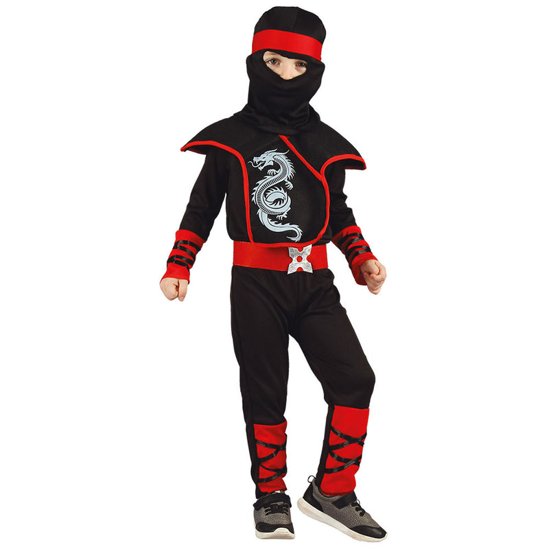 Afbeelding laden in galerijviewer, Boland kinderkostuum ninja, 3-4 jaar
