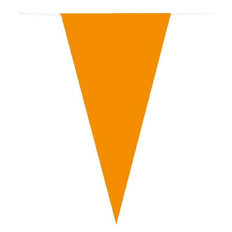 Afbeelding laden in galerijviewer, Boland papieren vlaggenlijn oranje, 10mtr.
