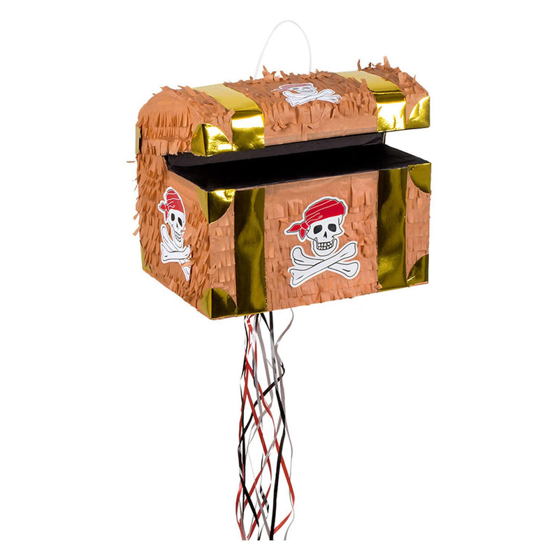 Afbeelding laden in galerijviewer, Boland trekpinata piraten schatkist
