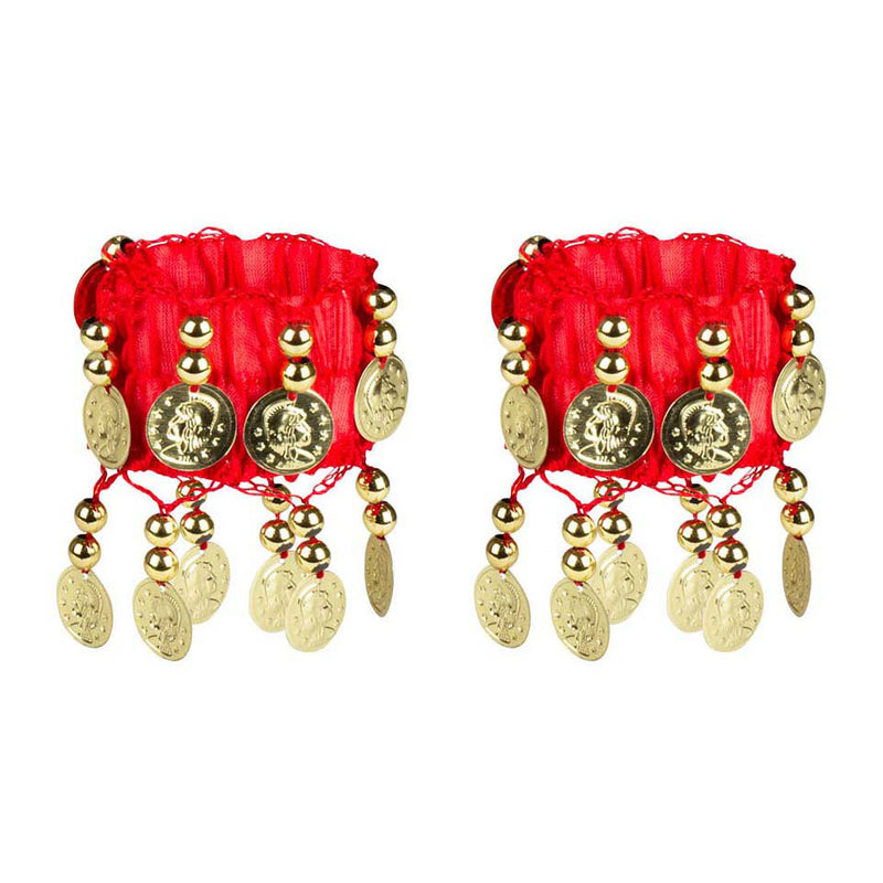 Afbeelding laden in galerijviewer, Boland belly dance set rood, 3dlg.
