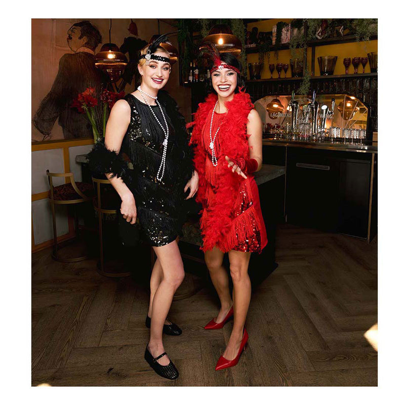 Afbeelding laden in galerijviewer, Boland hoofdband flapper zwart
