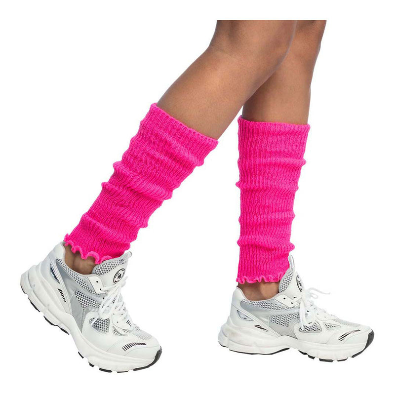 Afbeelding laden in galerijviewer, Boland beenwarmers basic neon roze
