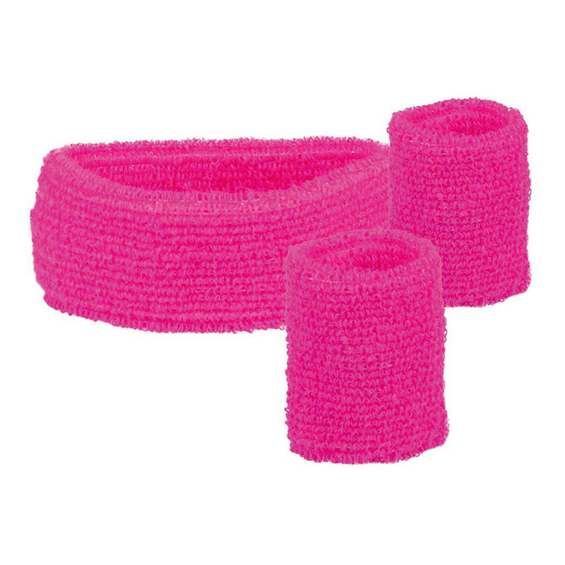 Afbeelding laden in galerijviewer, Boland zweetbanden neon roze, 3st.
