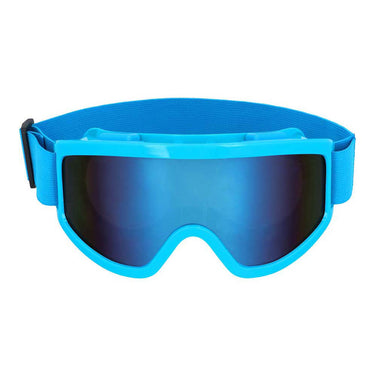 Boland party skibril neon blauw