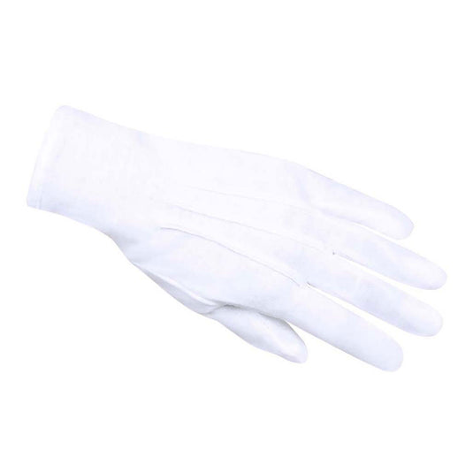Boland handschoenen met drukknop wit xl