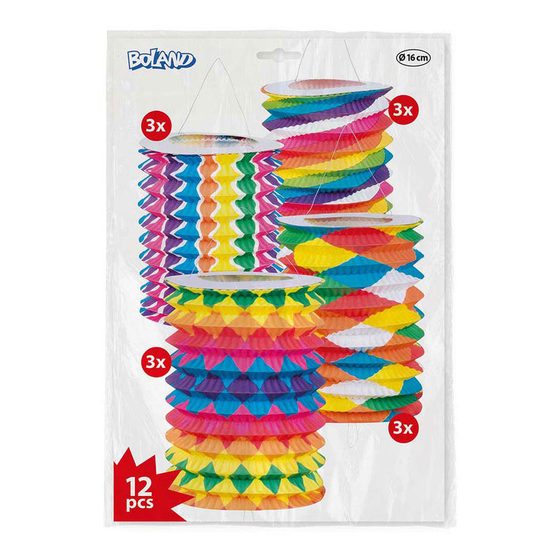 Afbeelding laden in galerijviewer, Boland papieren treklampionnen 16cm, 12st.
