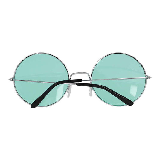 Boland partybril hippie xl groen