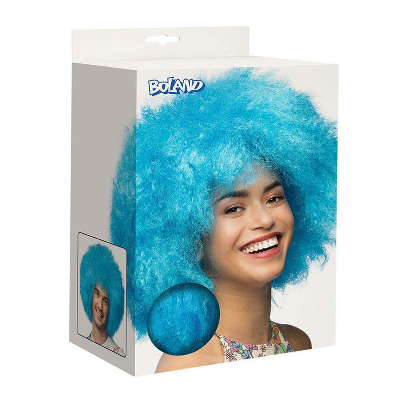Afbeelding laden in galerijviewer, Boland pruik sugar neon blauw

