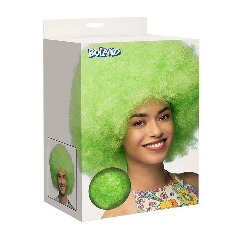 Afbeelding laden in galerijviewer, Boland pruik sugar neon groen
