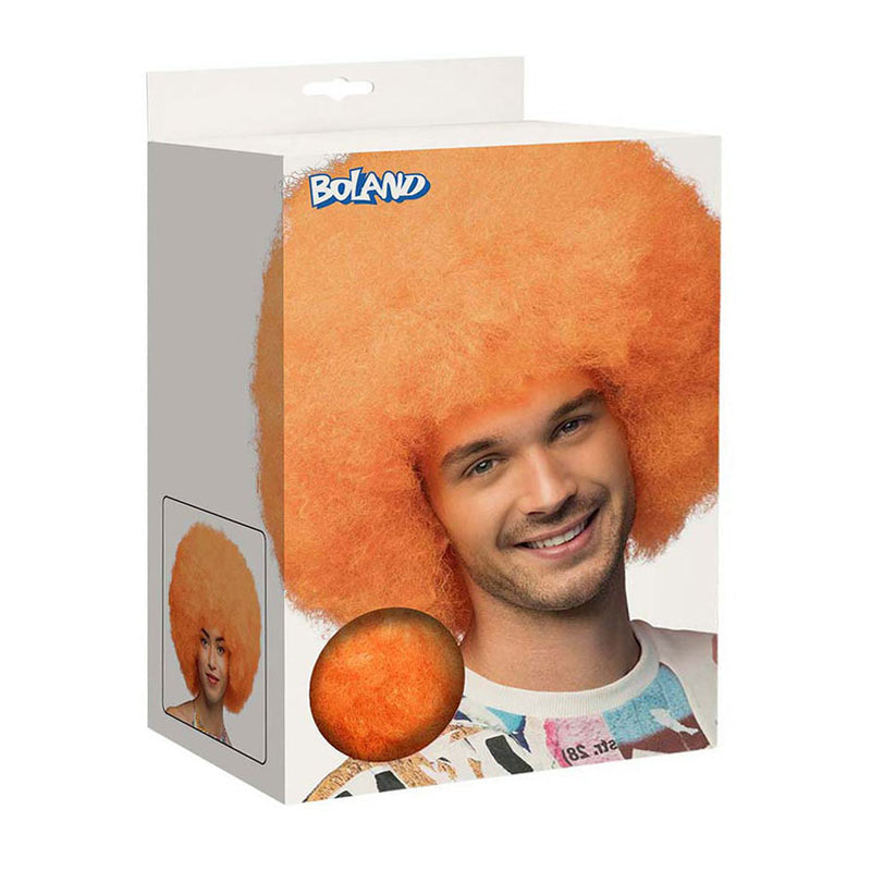 Afbeelding laden in galerijviewer, Boland pruik sugar neon oranje
