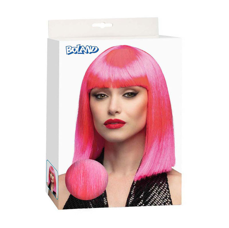 Afbeelding laden in galerijviewer, Boland pruik dance neon roze
