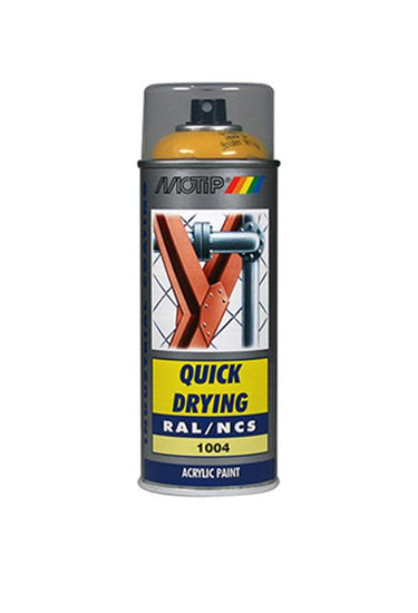 Motip 1051661 - ind. ral 1004 goudgeel spuitbus 400 ml | 1 stuks