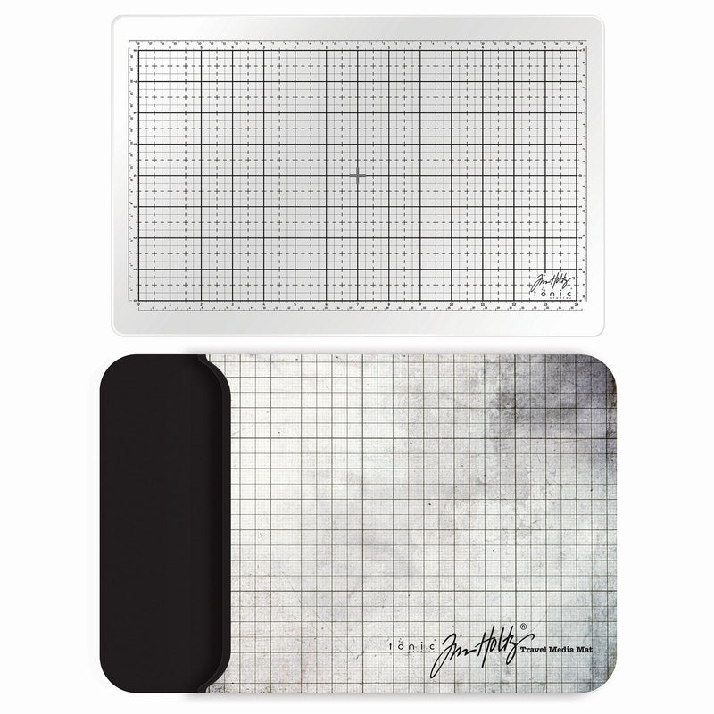 Afbeelding laden in galerijviewer, Tonic studios • tim holtz travel glass studio mat white
