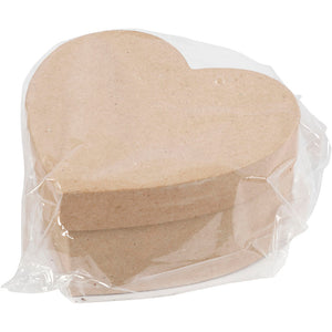 Creotime harten dozen, d: 10+12,5+15 cm, h: 5+6,5+7,5 cm, 3stuks