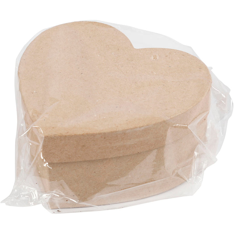 Afbeelding laden in galerijviewer, Creotime harten dozen, d: 10+12,5+15 cm, h: 5+6,5+7,5 cm, 3stuks
