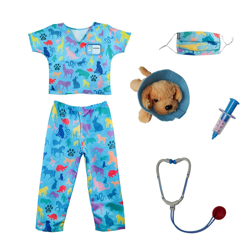 Afbeelding laden in galerijviewer, Great pretenders verkleedset dierenarts 5-6 jaar, 8dlg.
