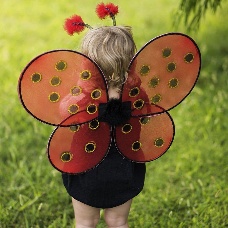 Afbeelding laden in galerijviewer, Great pretenders verkleedset lieveheersbeestje, 3-4 jaar
