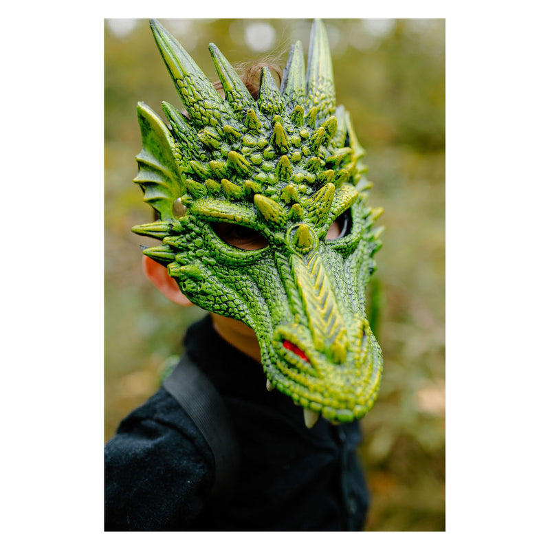 Afbeelding laden in galerijviewer, Great pretenders drakenmasker groen
