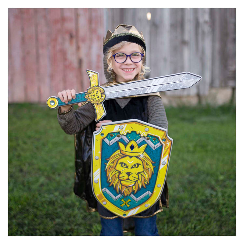 Afbeelding laden in galerijviewer, Great pretenders lionheart warrior shield
