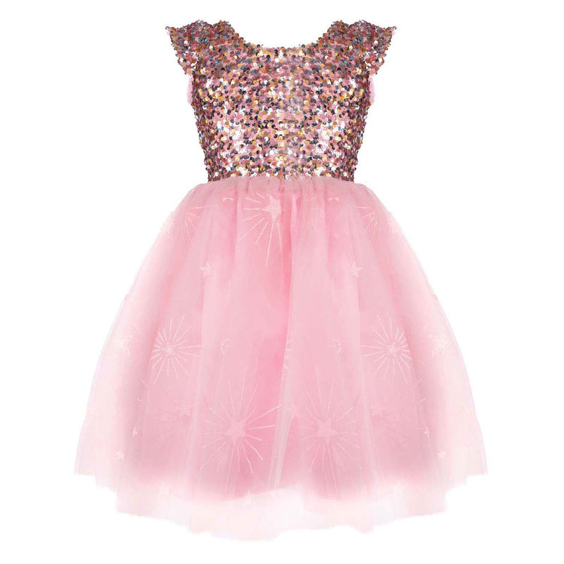 Afbeelding laden in galerijviewer, Great pretenders a star is born glitterjurk - 7-8 jaar
