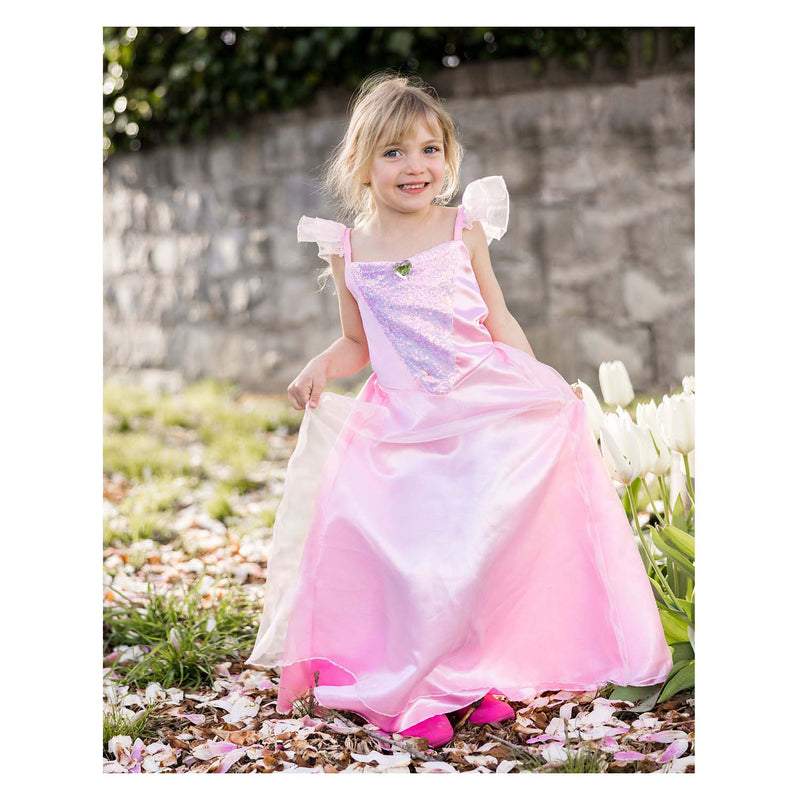 Afbeelding laden in galerijviewer, Great pretenders - verkleedjurk prinses roze - 3-4 jaar

