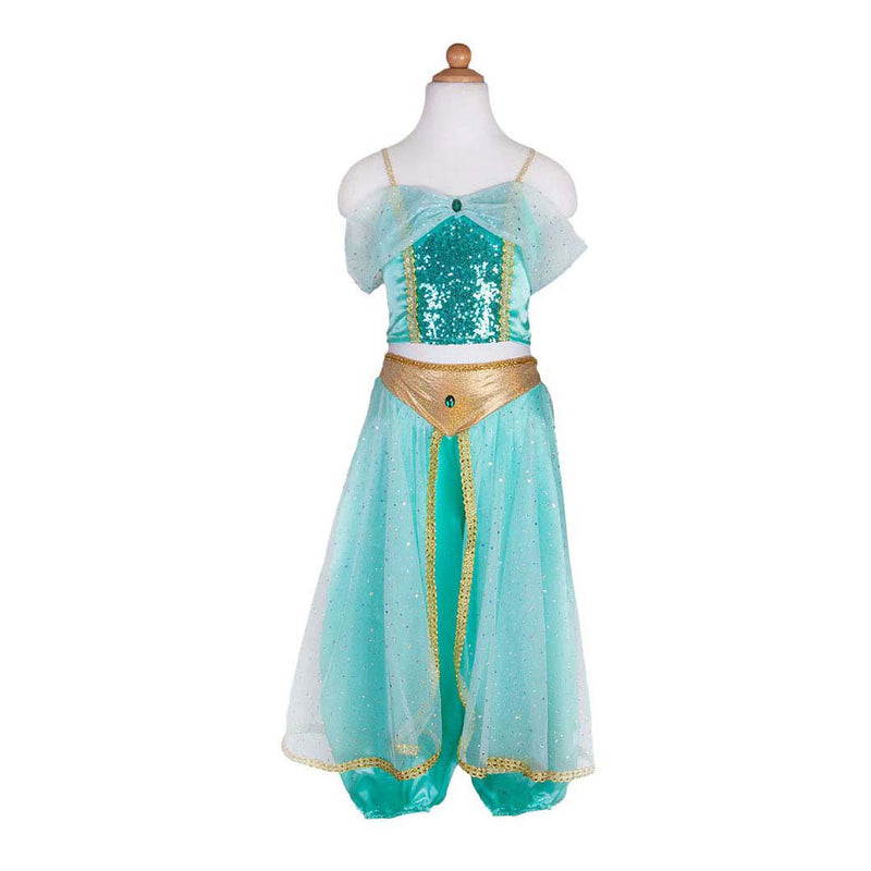 Afbeelding laden in galerijviewer, Great pretenders prinsessenjurk jasmine - 3-4 jaar
