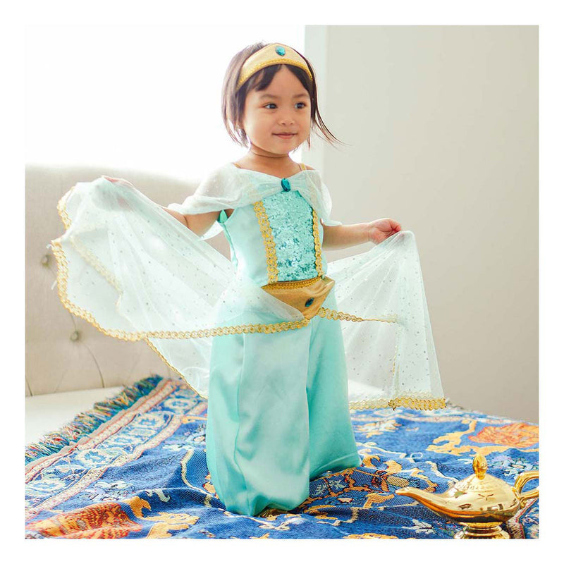 Afbeelding laden in galerijviewer, Great pretenders prinsessenjurk jasmine - 3-4 jaar
