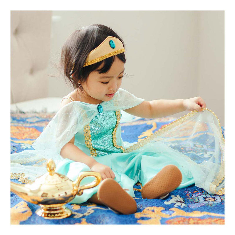 Afbeelding laden in galerijviewer, Great pretenders prinsessenjurk jasmine - 3-4 jaar
