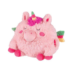 Noxxiez handwarmer knuffelkussen eenhoorn