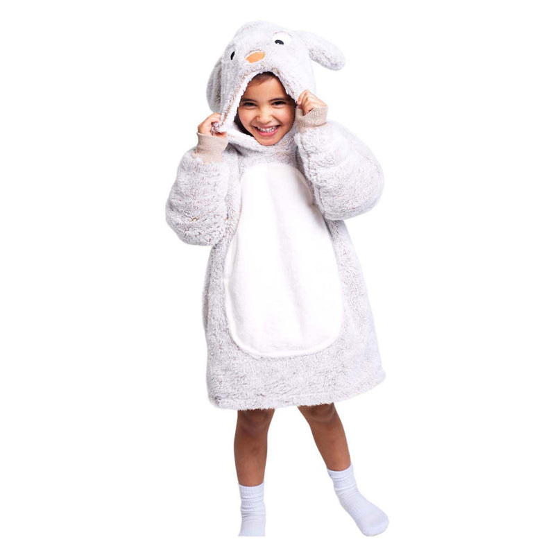 Afbeelding laden in galerijviewer, Noxxiez knuffel hoodie small trui konijn, 3-6 jaar
