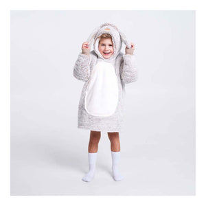 Noxxiez knuffel hoodie small trui konijn, 3-6 jaar