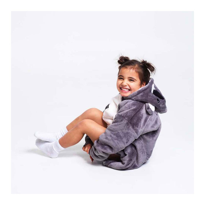 Afbeelding laden in galerijviewer, Noxxiez knuffel hoodie small trui koala, 3-6 jaar
