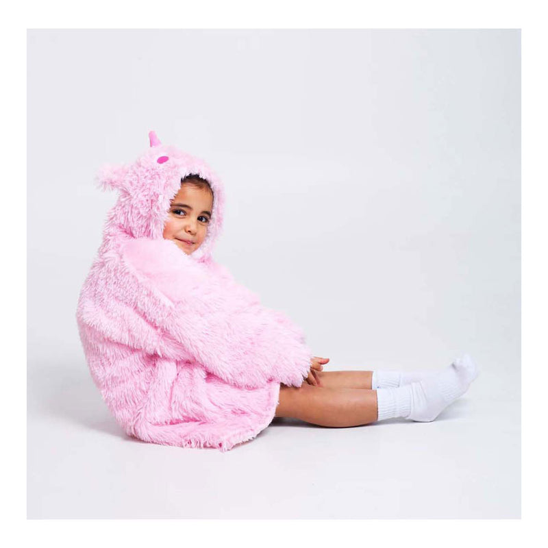Afbeelding laden in galerijviewer, Noxxiez knuffel hoodie small trui eenhoorn, 3-6 jaar
