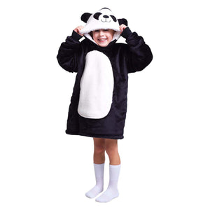 Noxxiez knuffel hoodie small trui panda, 3-6 jaar
