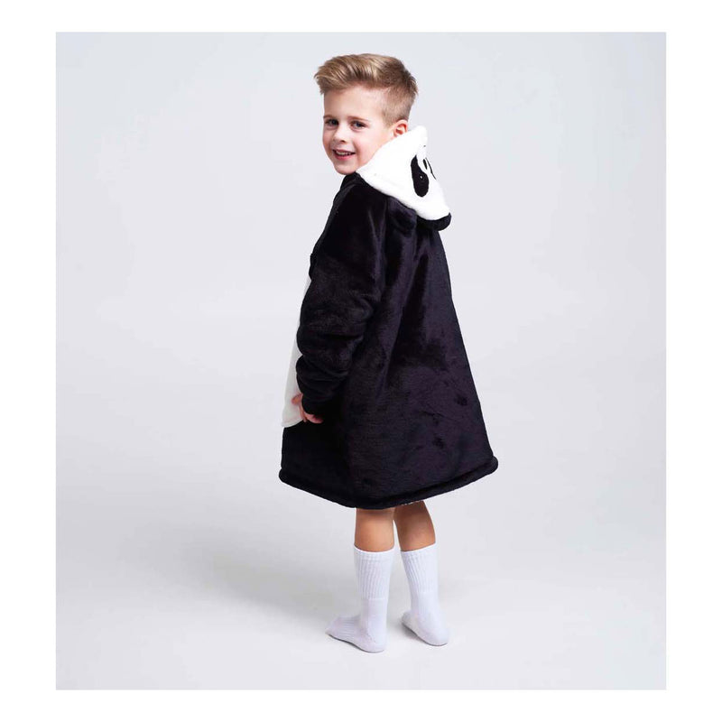 Afbeelding laden in galerijviewer, Noxxiez knuffel hoodie small trui panda, 3-6 jaar
