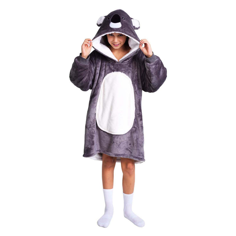 Afbeelding laden in galerijviewer, Noxxiez knuffel hoodie medium trui koala , kinderen tot 160cm
