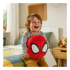 Noxxiez handwarmer knuffelkussen spiderman