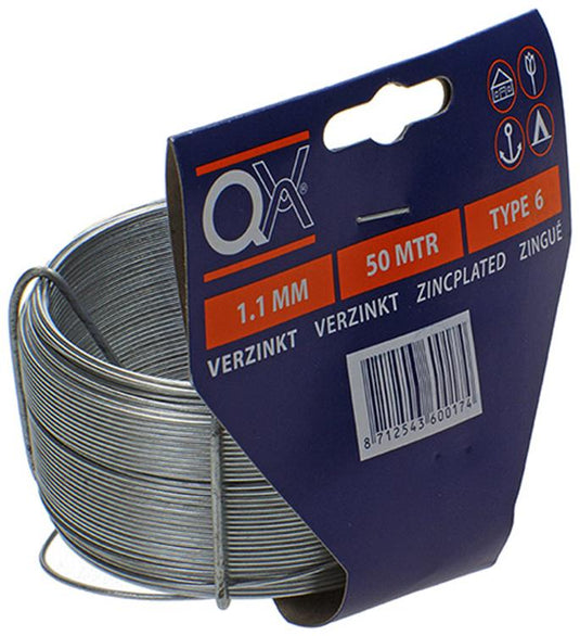 Qx 1013366 - binddraad verz.1,1mm n.6 | 5 stuks