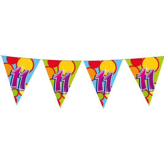 Haza witbaard vlaggenlijn 11 jaar, 10mtr.