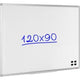 Geëmailleerd magnetisch whiteboard vk 120x90cm