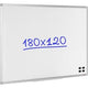 Geëmailleerd magnetisch whiteboard vk 180x120cm