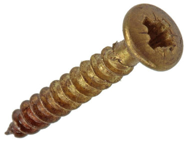 Rotadrill 1039879 - universeelschroef messing lk pzd 3,0x20mm (37) | 6 stuks