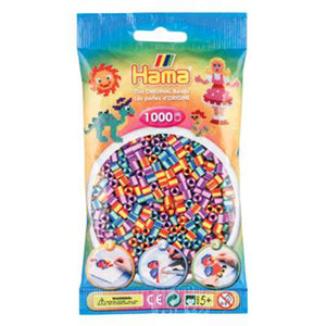 Hama strijkkralen 1000 stuks 2 kleurig gemixed